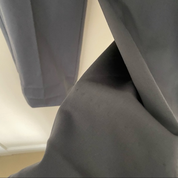 ST JOHN Gray High Waisted Wide Leg Trousers FLAWED - Picture 11 of 15